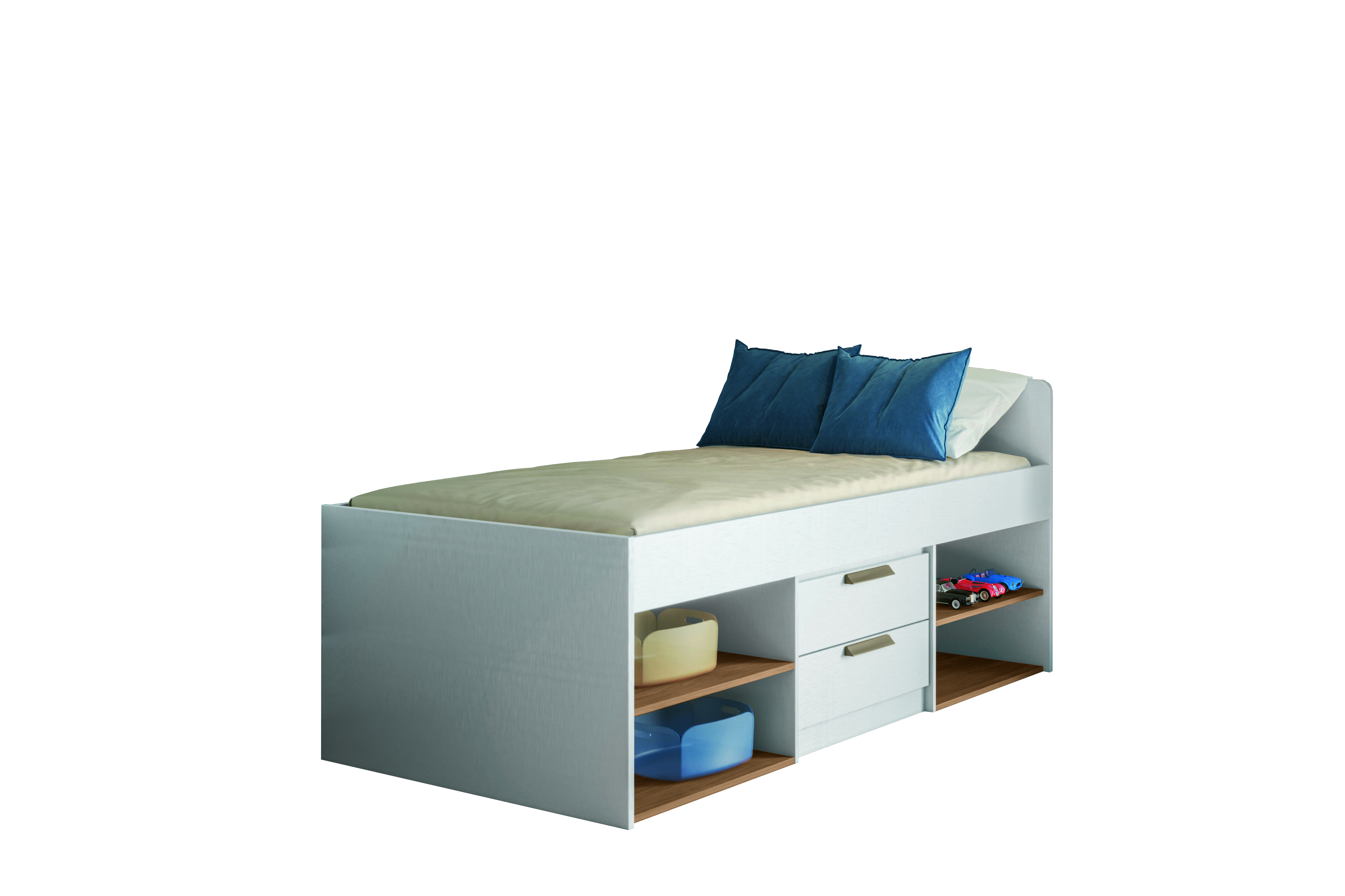 CAMA NEW CONECT 2C BLANCO TX JATOBA